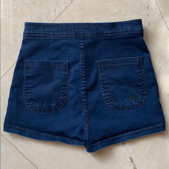 American Apparel Easy Jean Shorts - Picture 7 of 8